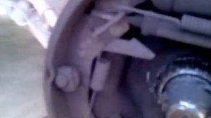 Регулировка тормозных колодок ланос,сенс.Стояночный тормоз.