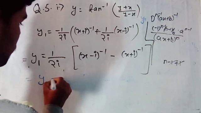 Find the nth differentiation coefficient of tan^-1 {1+x}/{1-x} |Nth derivative of tan^-1 {1+x}/{1-x смотреть онлайн