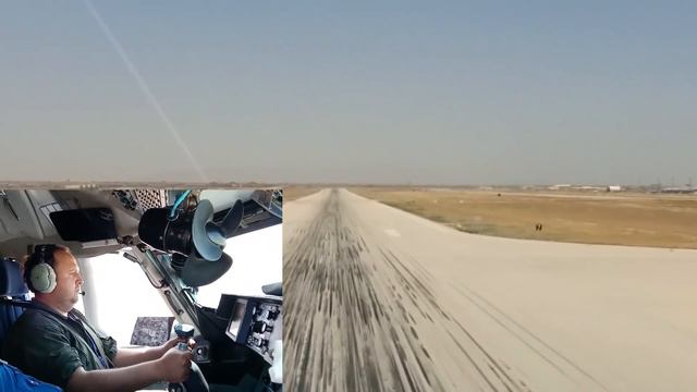 Ан-124 РУСЛАН. Летим Лейпциг-Мазари-Баку. Перелет и встреча в Мазари двух РУСЛАНОВ. смотреть онлайн