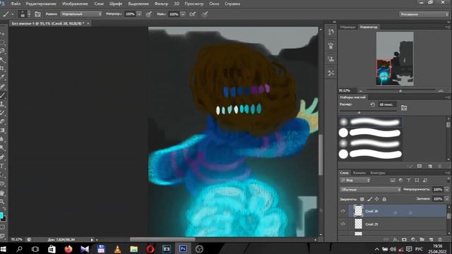 Speedpaint undertale - waterfall смотреть онлайн