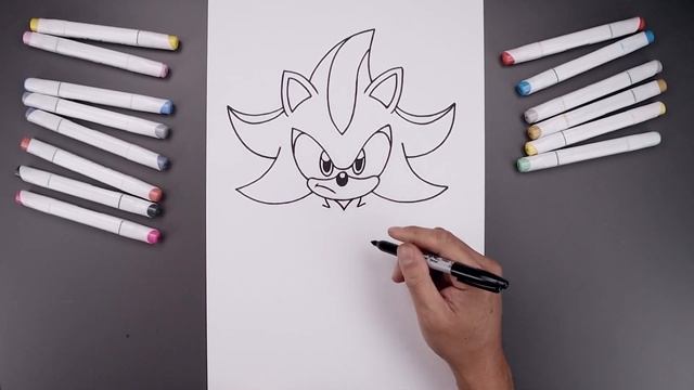 How To Draw Shadow the Hedgehog смотреть онлайн