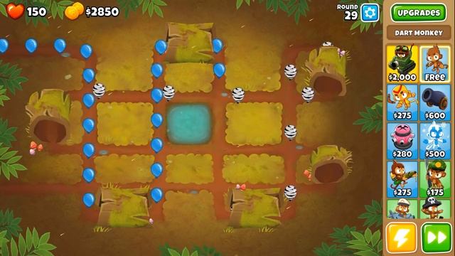 How to win Apopalypse Round 100+ with NO TOWERS OR POWERS! (Bloons TD 6) смотреть онлайн