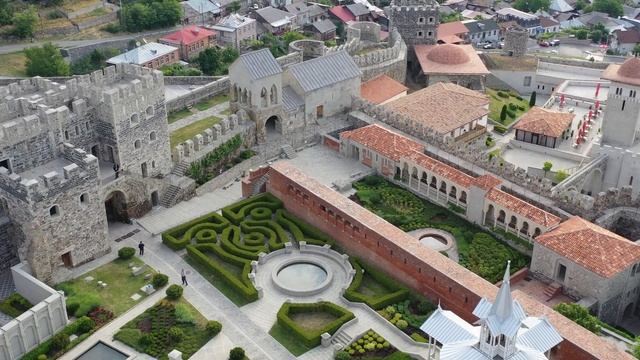 Rabati Castle / Rabati Burg /რაბათის ციხე - 4K смотреть онлайн