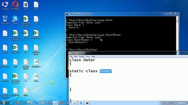 Static Nested Class In Java || Inner Class in Java Tutorial In Hindi смотреть онлайн
