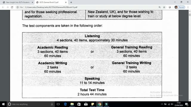 Understanding IELTS test format in telugu / Free IELTS course смотреть онлайн