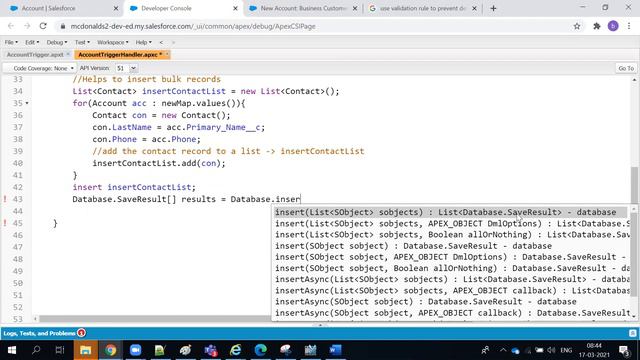 Salesforce Trigger 4 смотреть онлайн
