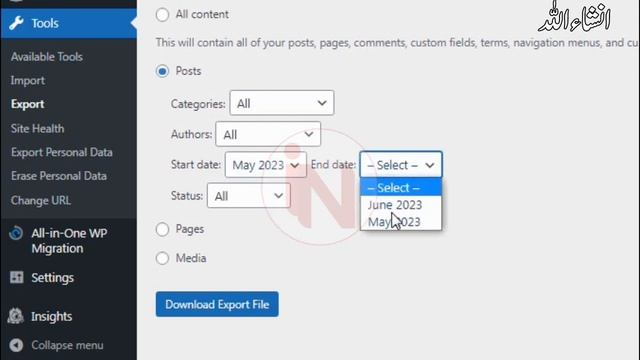 Class 20: Import / Export Wordpress website all content | Urdu 2023 смотреть онлайн