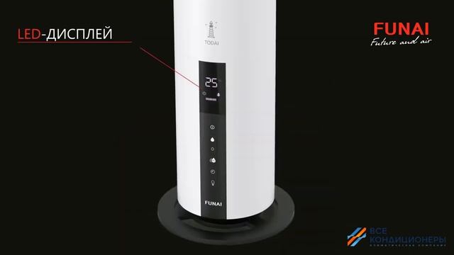 Обзор на увлажнитель от бренда FUNAI серии TODAI