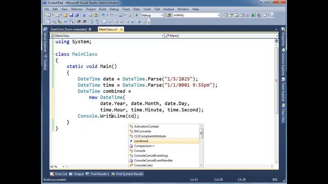 C# Extension Methods Intro смотреть онлайн