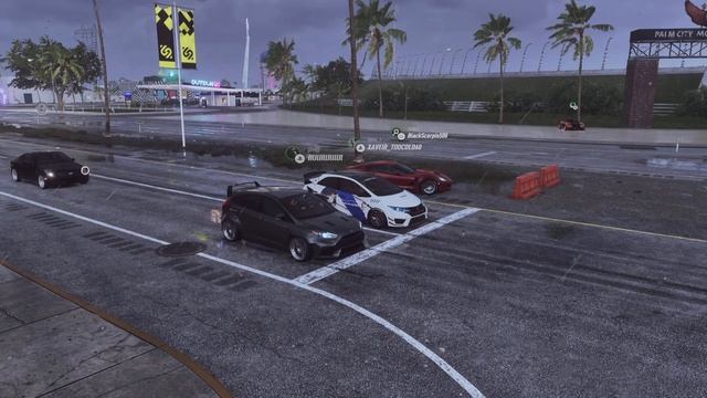 Need for Speed Heat Online- HONDA CIVIC TYPE R VS FORD FOCUS смотреть онлайн