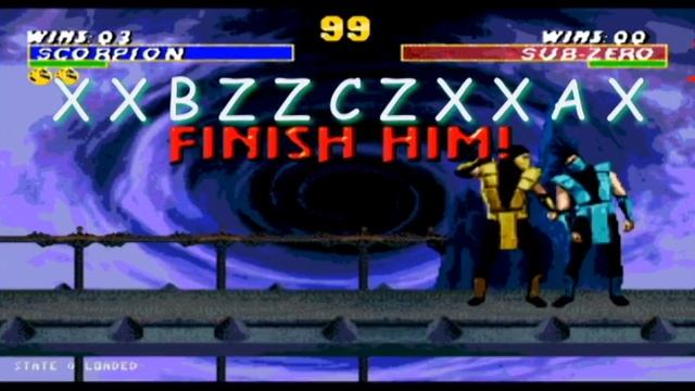 Как делать Бруталити за Scorpion в Mortal Kombat Trilogy смотреть онлайн