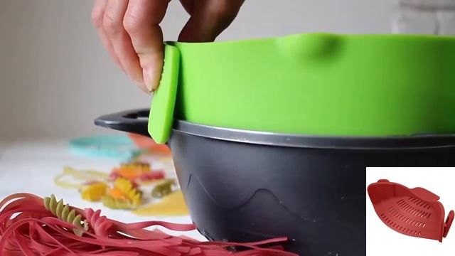Силиконовый дуршлаг смотреть онлайн