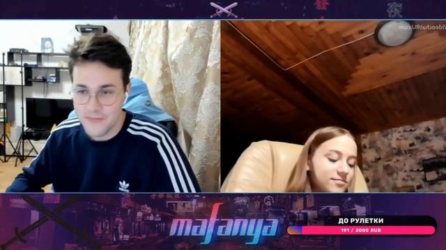 Она держалась до последнего   MAFANYA в чатрулетке