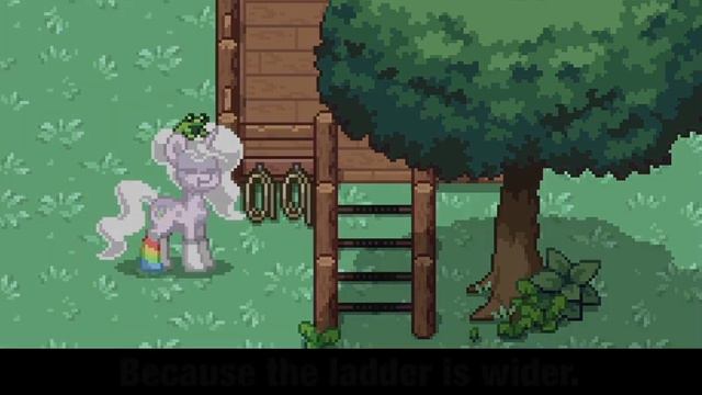 How to make a working treehouse | NOT CLICKBAIT | Tutorial | Pony Town смотреть онлайн