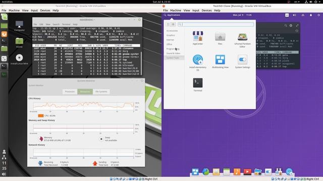 Linux Mint 19 Tara vs elementary OS 5 Juno смотреть онлайн