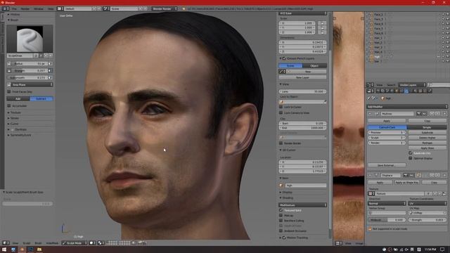 Normal Map Baking in Blender for PES2020 Face Making смотреть онлайн