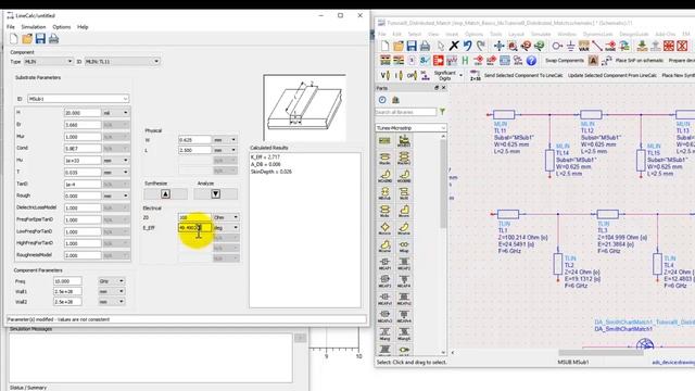 RF Design-8: Distributed Impedance Matching Network Design