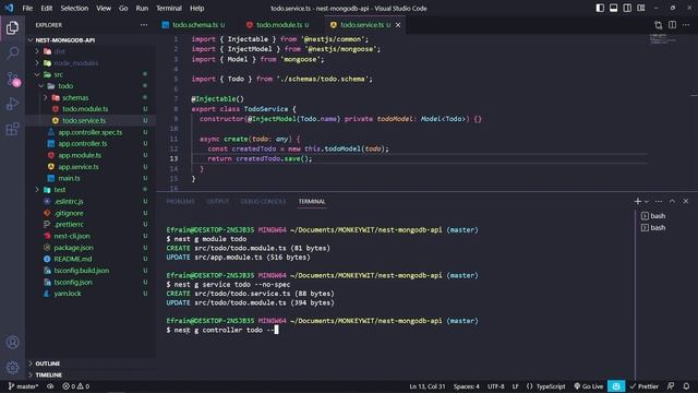 Cómo crear una API con Nest js y MongoDB | CRUD | Proyecto práctico смотреть онлайн