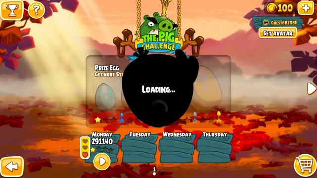 Angry Birds Seasons Pig Challenge Still Works