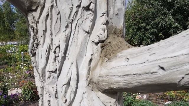 Беседка для дачи своими руками из арт- бетона работа Олега Савченко из Харькова смотреть онлайн