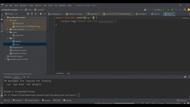 1. Начало разработки Основы Webpack Добавляем TypeScript смотреть онлайн