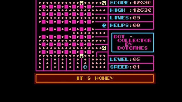 Dot Collector - all classic levels (Enterprise 128k game) смотреть онлайн
