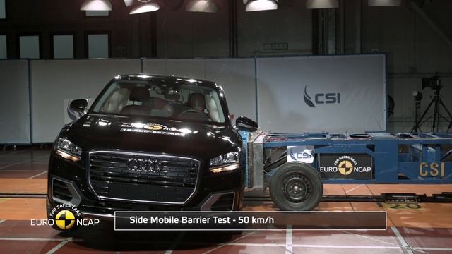 Euro NCAP Crash Test of Audi Q2 смотреть онлайн