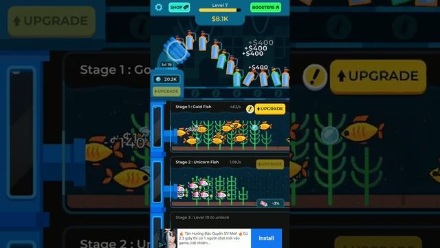 [Android] Idle Fish Aquarium - Vivid Games S.A. смотреть онлайн