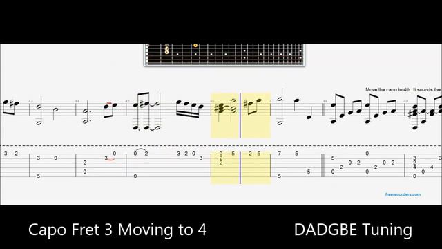 (Titanic Theme) My Heart Will Go On (Fingerstyle Guitar Tab-Lesson)(Sungha Jung) смотреть онлайн