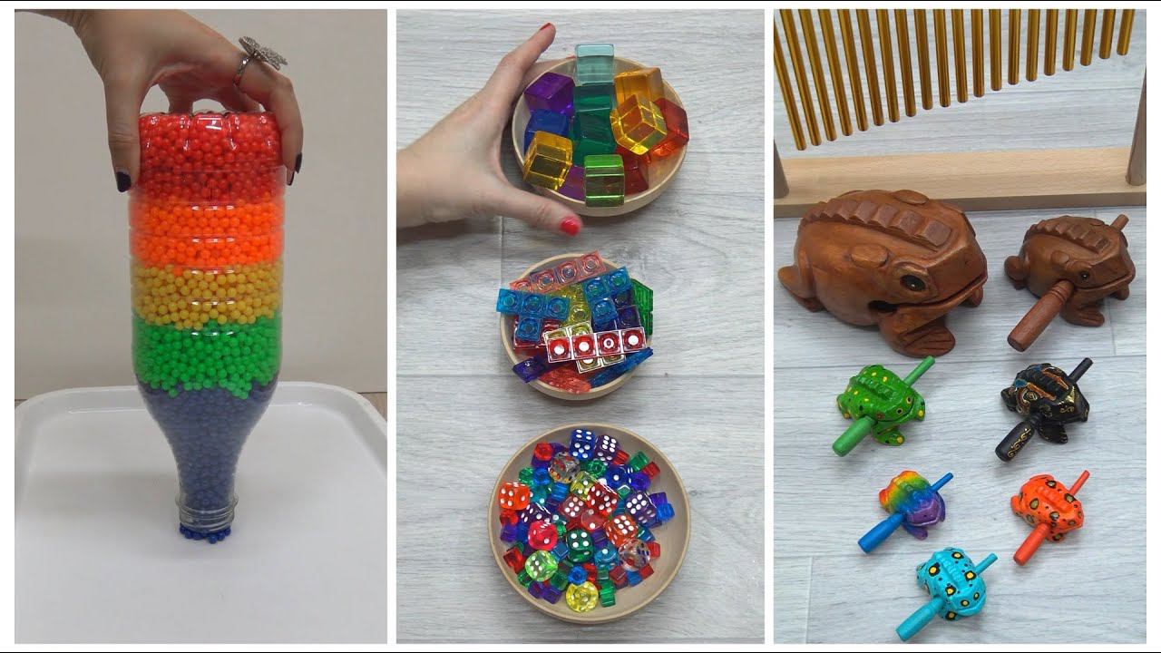 Oddly Satisfying Reverse Video. Colorful Relaxing Compilation. No Talking, No Music