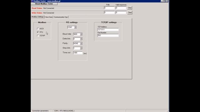Modbus Test using Modbus-tk, python,Modbus Tester, Debian Lenny and TS7400 embedded board смотреть онлайн
