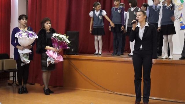 Поздравление от родительского комитета нашей школы 3.10.2014 смотреть онлайн