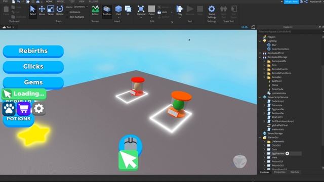 HOW TO MAKE A CLICKING SIMULATOR (PART 4 - ) | ROBLOX STUDIO смотреть онлайн