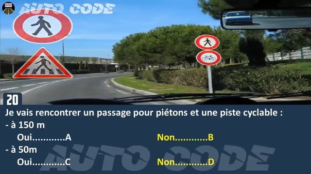 2023 Examen code de la route france ✅? test permis de conduire смотреть онлайн