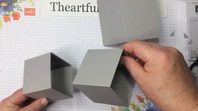 Triple Pop Up Cube Card Basics With Celebrate Sunflowers