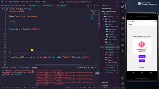 #1 Project setup and layout design | Node and React Native смотреть онлайн