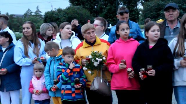 "Свеча памяти" в Гае смотреть онлайн