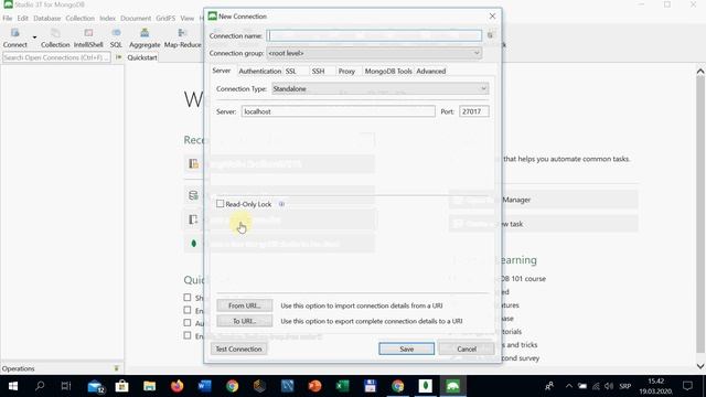 Vežba 2_1 - Pokretanje MongoDB i Studio 3T okruženja смотреть онлайн