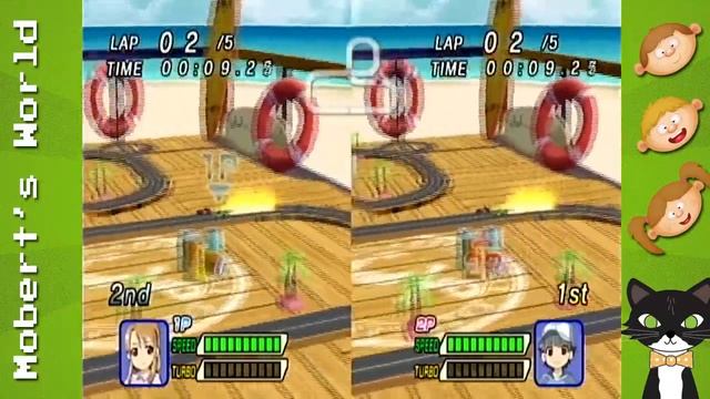 Family Slot Car Racing - Nintendo WiiWare (Pushing a Button) смотреть онлайн