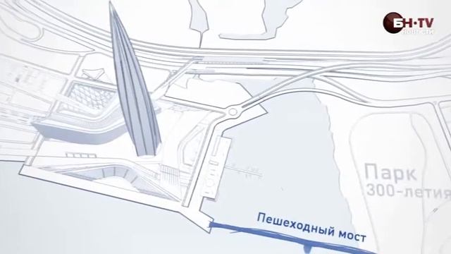 «Лахта-центр» выходит на стройку смотреть онлайн