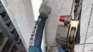 монтаж демонтаж водосточной системы методом канатного доступа