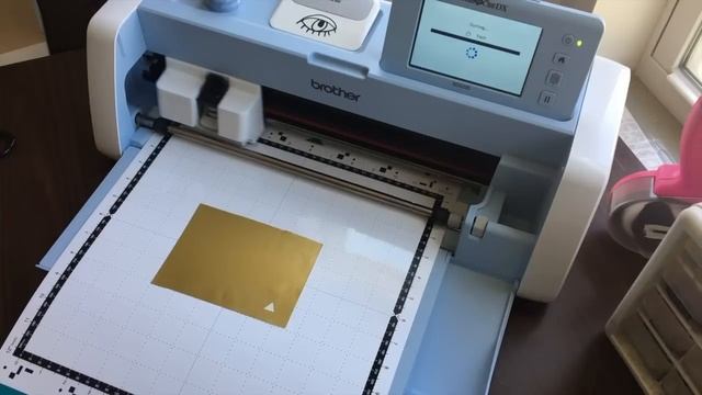 Cutting Vinyl with the ScanNCut DX смотреть онлайн