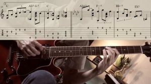 Dream a Little Dream of Me - Solo Guitar (TAB) /  Stranger Things