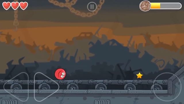 НЕУЛОВИМЫЙ КРАСНЫЙ ШАР #7. Качели над Терминаторами. Мультик ИГРА Red Ball на Marianna PLAY смотреть онлайн