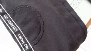 ЗАПЛАТКА на спортивных брюках легко и красиво