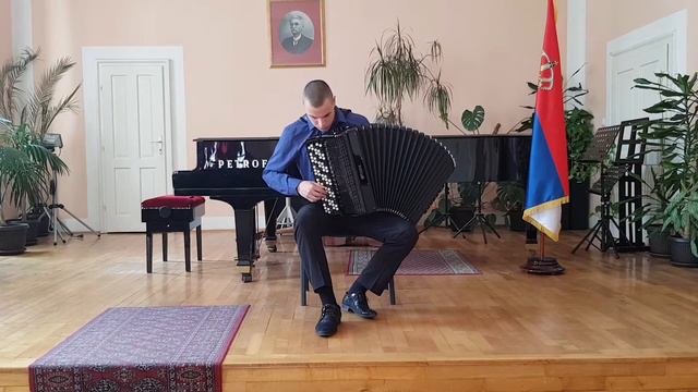 Aleksandar Pejovic, Serbia, National Selection, World Accordion Trophy 2021. Junior Classic, I Roun смотреть онлайн