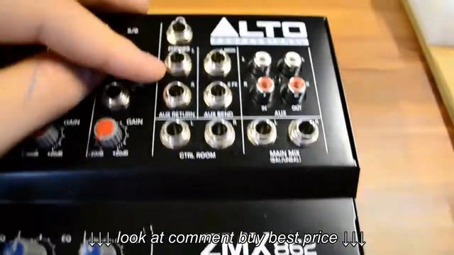 My new Alto ZMX862 Mixer смотреть онлайн
