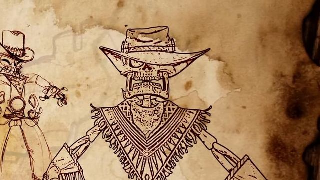 Twisted Pixel reveal brand new game for Kinect, "The Gunstringer" смотреть онлайн