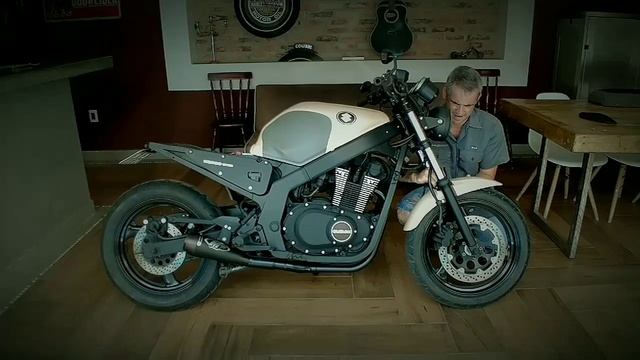 SUZUKI GS500 CFR1 PROJECT - cafe racer смотреть онлайн