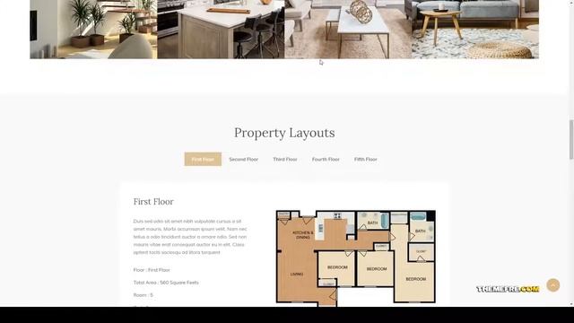 Hono - Single Property WordPress Theme video tour modern смотреть онлайн
